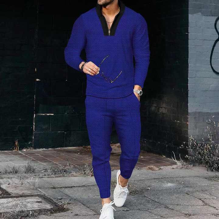 Men's Summer Clothing Luxury V-Neck Short 
