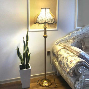 Luxury smart floor lamp for living room. 