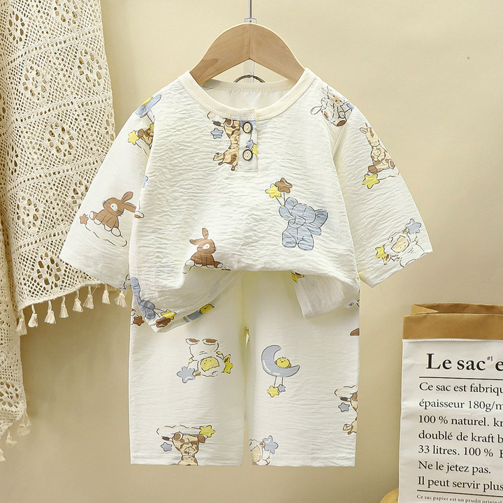 Long sleeve home clothing set 