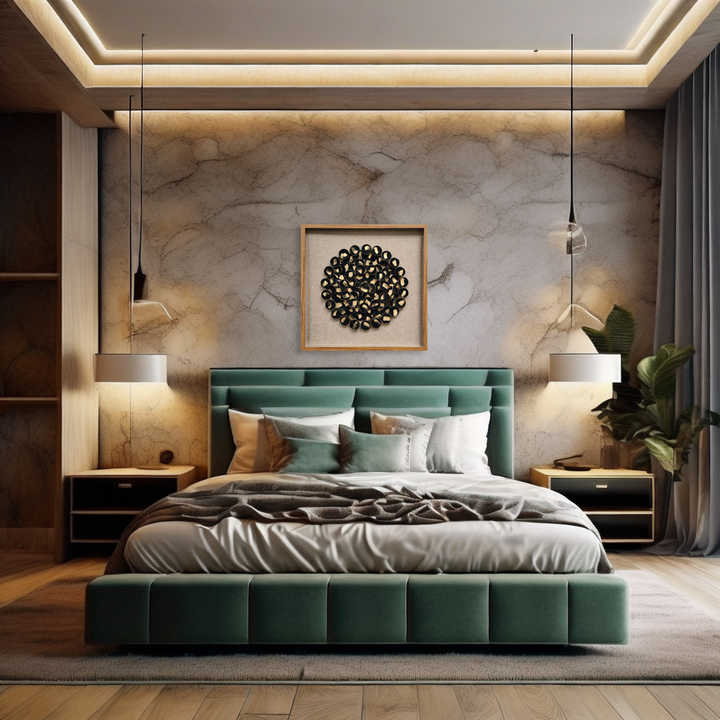 لوحة فنية جدارية معلقة