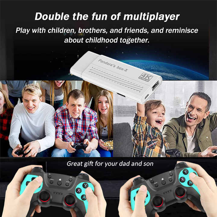 Play Portable Console Game Machine Retro Style Supports FC 