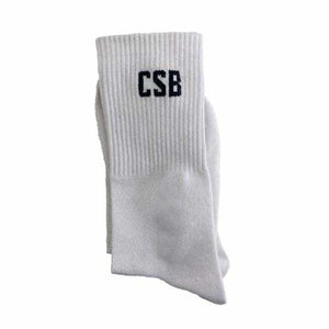 White Sports Socks Made in China 