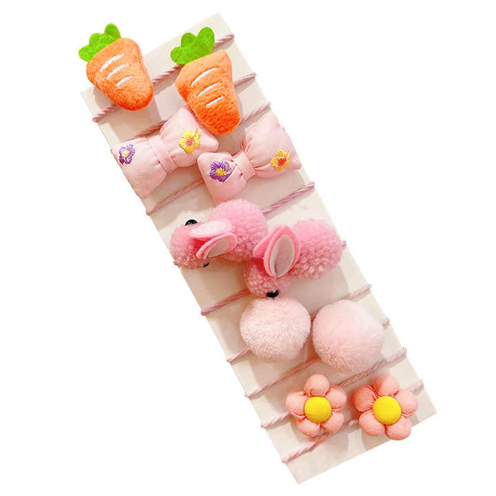 Children's accessories, hair accessories, set of hair ties 