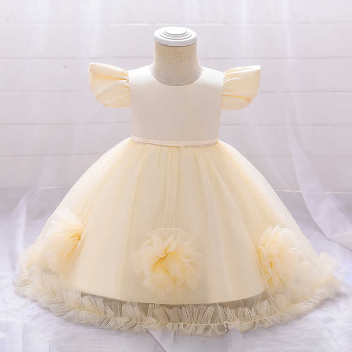 Hot Selling Baby Apparel Toddler Clothes-Girls Evening Dress 