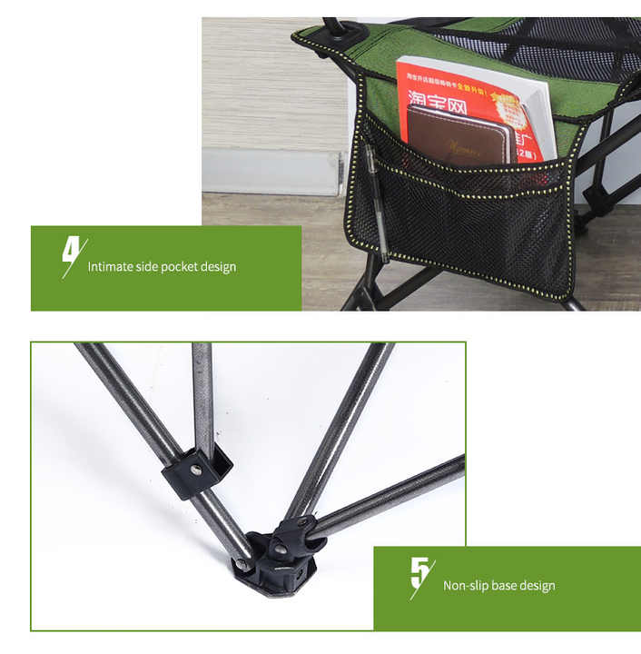 Foldable, lightweight and portable. 