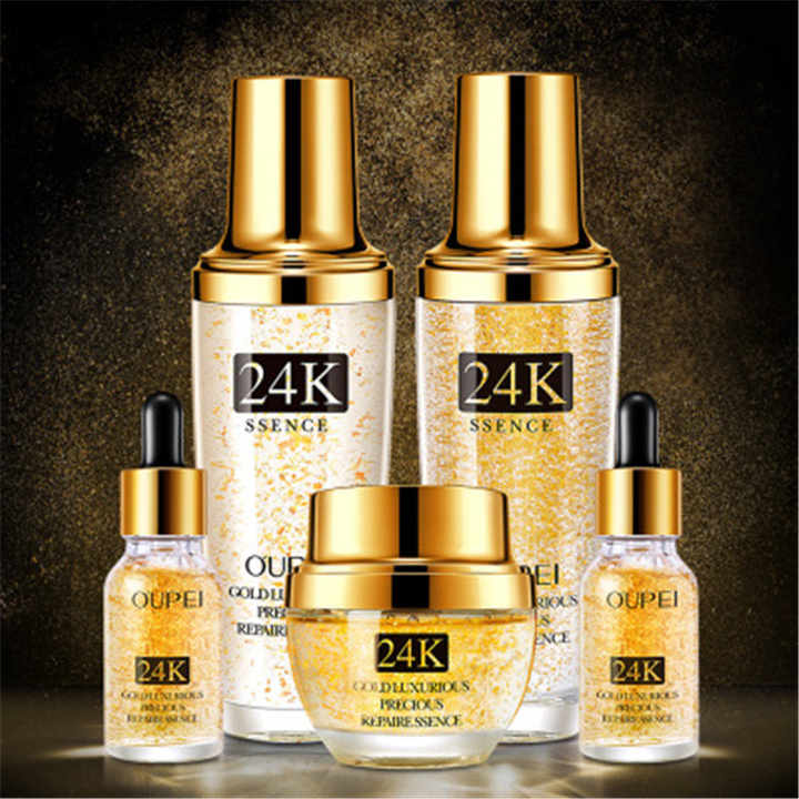 الذهب العناية بالبشرة مجموعات ترطيب - Gold Skin Care Sets Moisturizing
