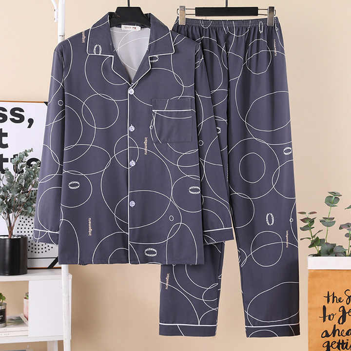Plus size polyester full length striped pattern pockets 