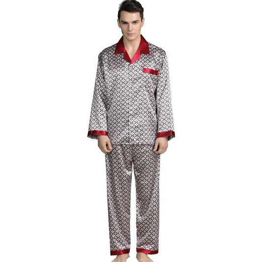 Men's long-sleeved sleepwear 