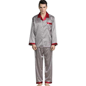 Men's long-sleeved sleepwear 