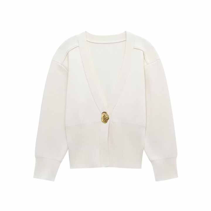 knitted cardigan coat