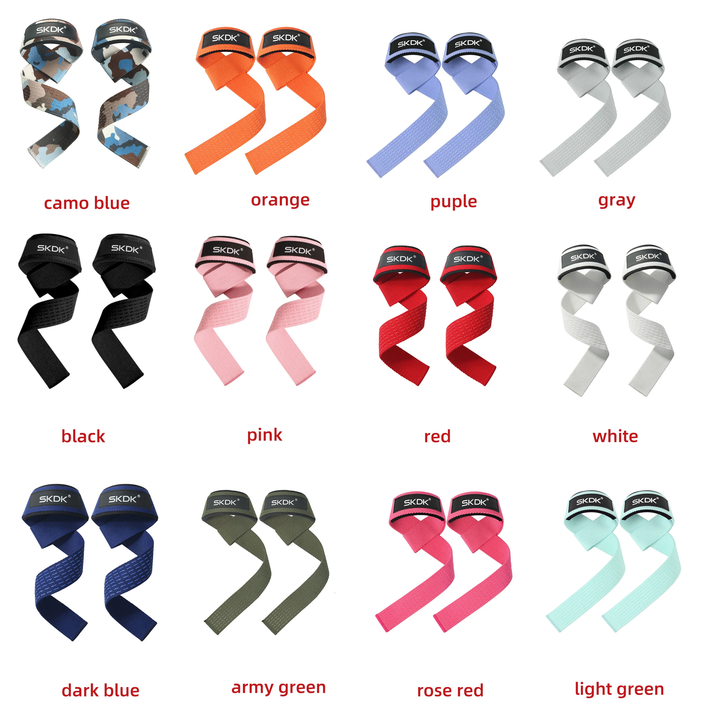 Adjustable Weight Lifting Wrist Straps 