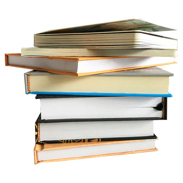 Printing colored books and novels 