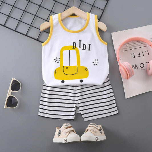 Boys' shorts, children's summer cotton clothes 