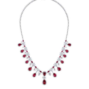 New Luxury 925 Sterling Silver Necklace 