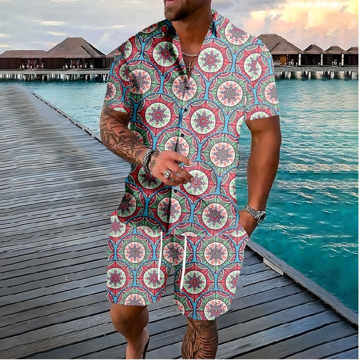 قمصان رجالي  كاجوال مطبوع