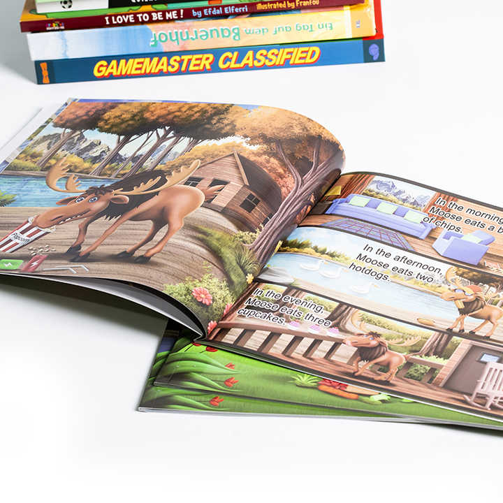 Custom Colorful Book Printing Hardcover Wholesale Paperback English Comic Novel Book Printing Custom Colorful Book Printing Hardcover Wholesale Paperback English Comic Novel Book Printing