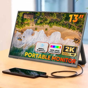 مزدوجة الشاشة ومكبرات - كمبيوتر