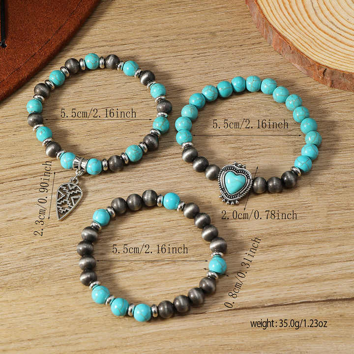 Plastic bracelet set