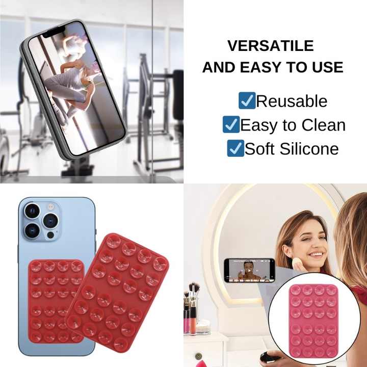 Double-sided mobile phone grip sticky 