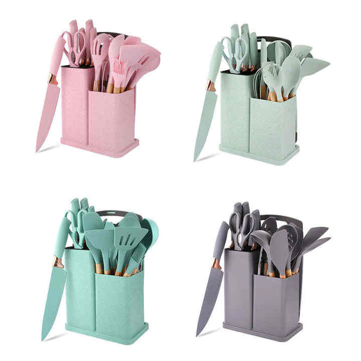 -Friendly Silicone Heat-resistant Cookware 