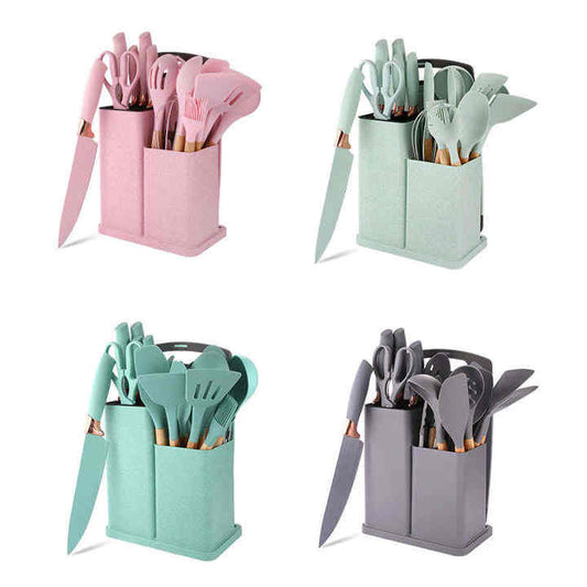 -Friendly Silicone Heat-resistant Cookware 