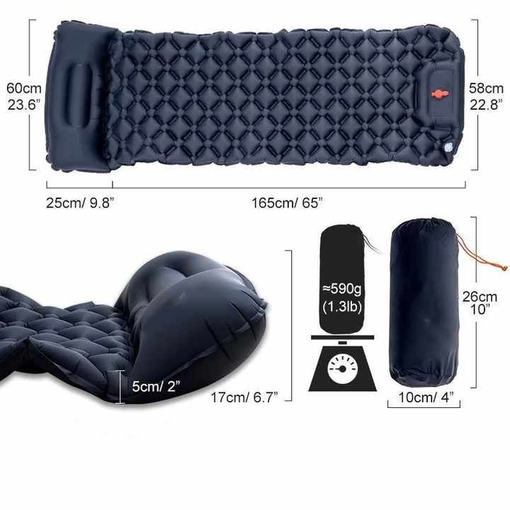 Portable Single Air Mattress 
