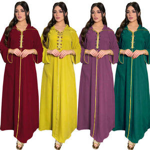 Moroccan caftans and jalabiyas 