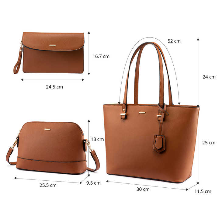 Luxury handbags and cute big wallet for women