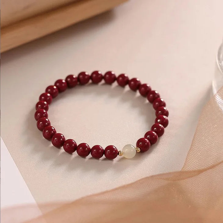 cinnabar bracelet 