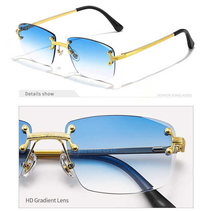 بدون إطار للرجال من العلامة