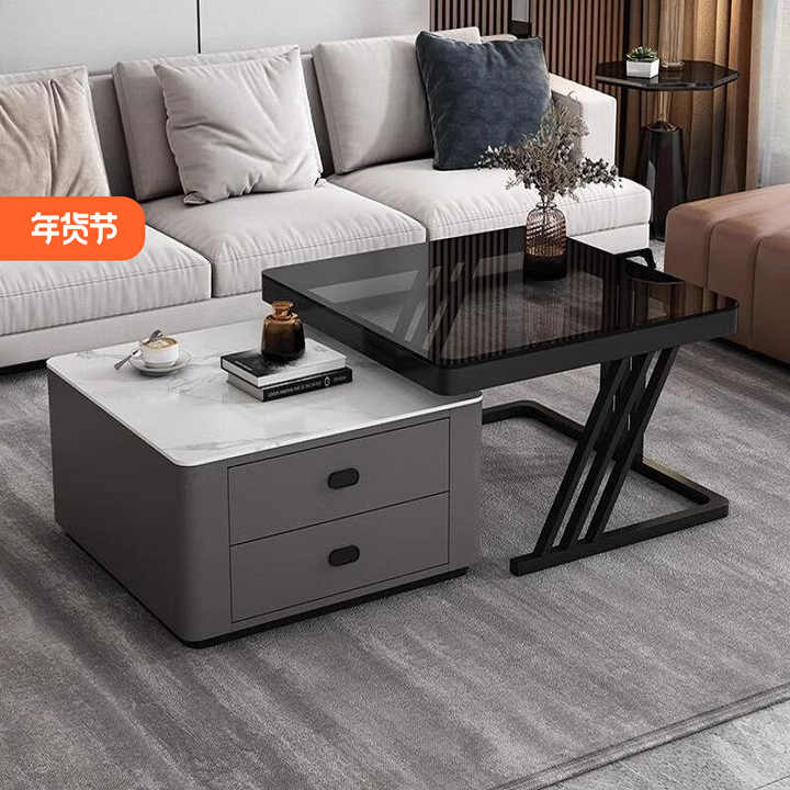 Luxury light coffee table. 
