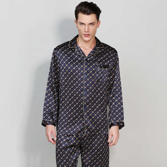 ..Men's silk pajamas 