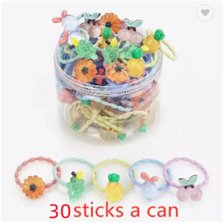 اكسسوارات شعر اكسسوارات أطفال  مصنوعة من سلسلة الفواكة