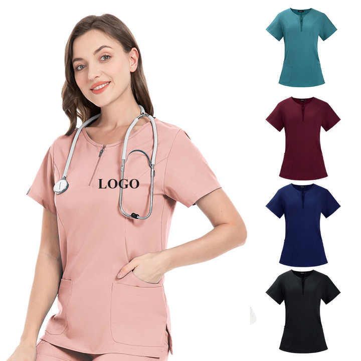 OEM Custom Logo Work Clothes Beauty Salon Nurse. OEM Custom Logo Work Clothes Beauty Salon Nurse Uniform. 