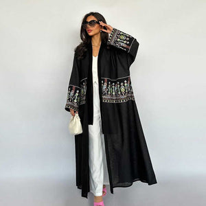 Black abayas for meals and occasions 
