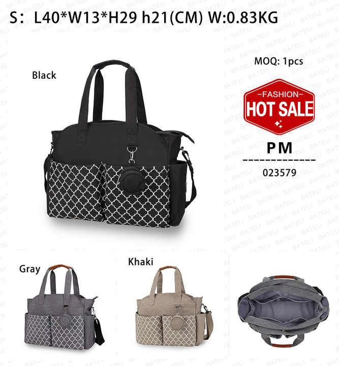 Shoulder Mommy Bag With Printed 