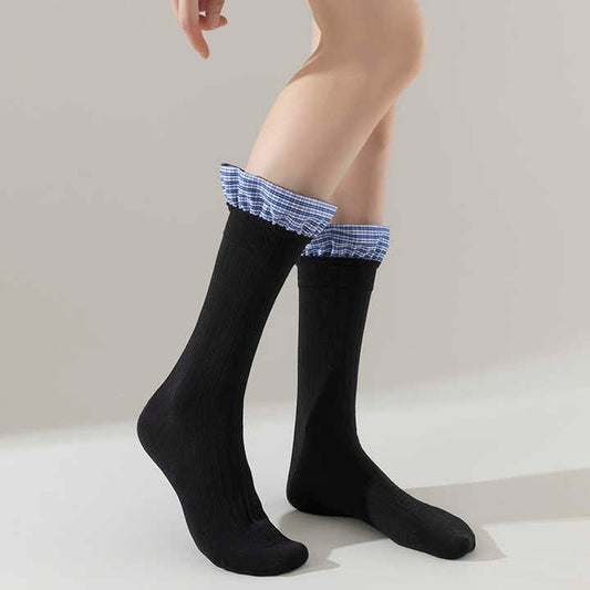 Breathable Casual Socks Hot Factory Price Women's Cotton Socks Custom Pattern Moisture Wicking Socks 