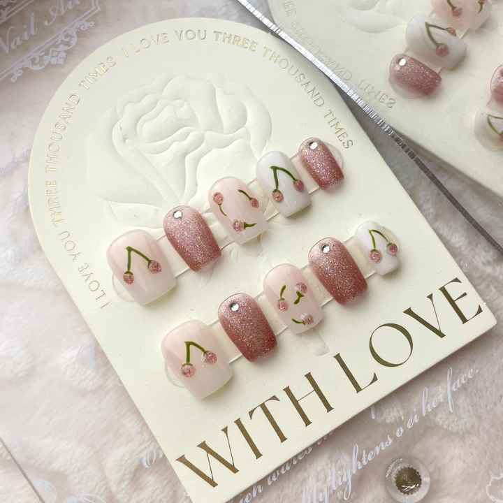 Acrylic Nails Press on Fake Nails Handmade 