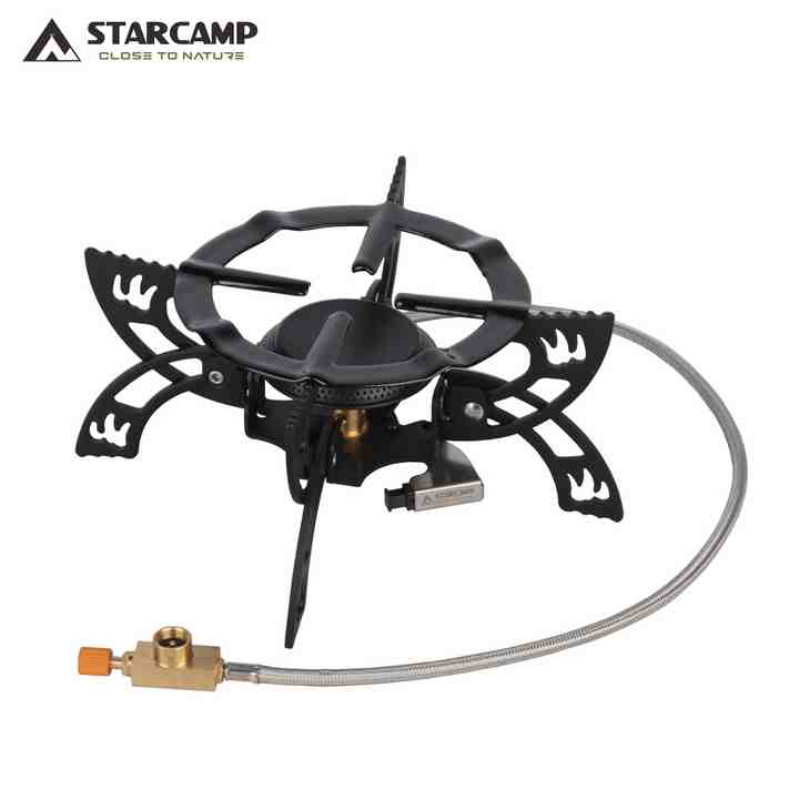 STARCAMP 3800W Outdoor Solo Backpack Hiking Foldable Camping Butane Gas Stove Portable Gas Burner