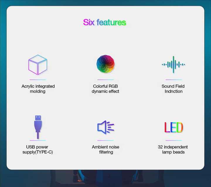 LED light with control
