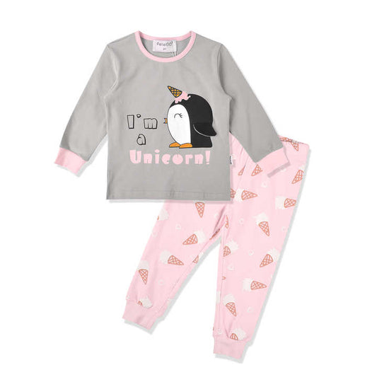 Comfortable cotton pajamas for girls