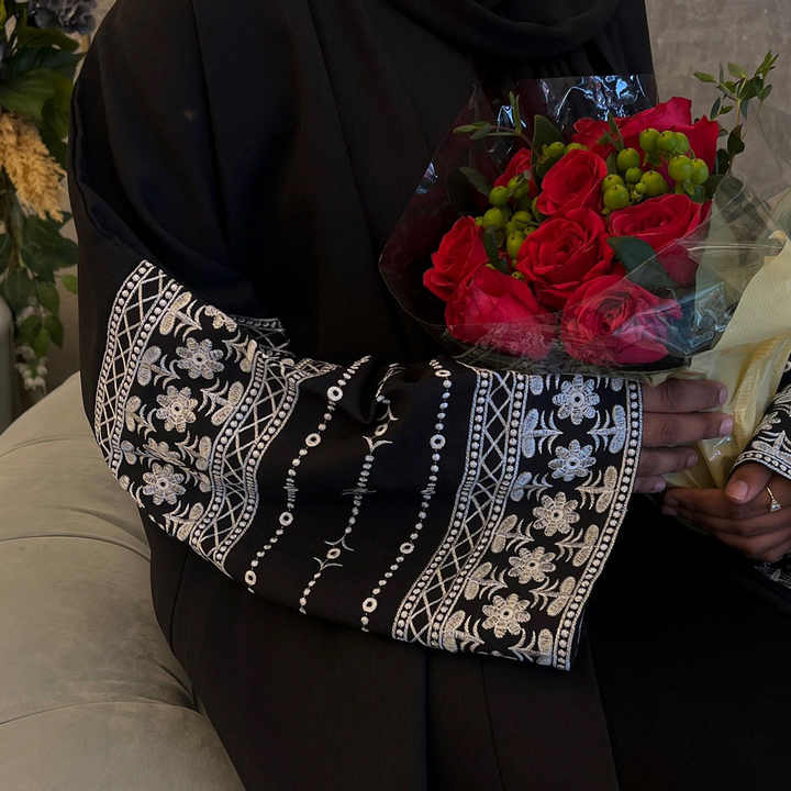 عبايه ملونه فاخره