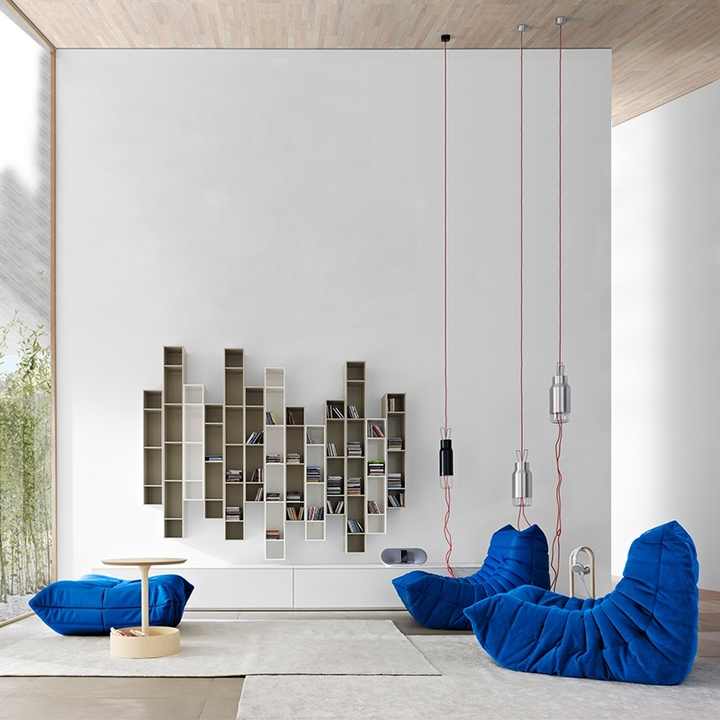 room sofa ... compressed floor