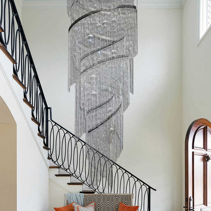 ثريا كريستالية حديثة لتزيين الولائم