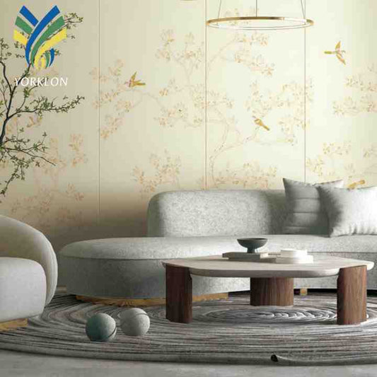 hand-printed and custom-printed wallpaper 
