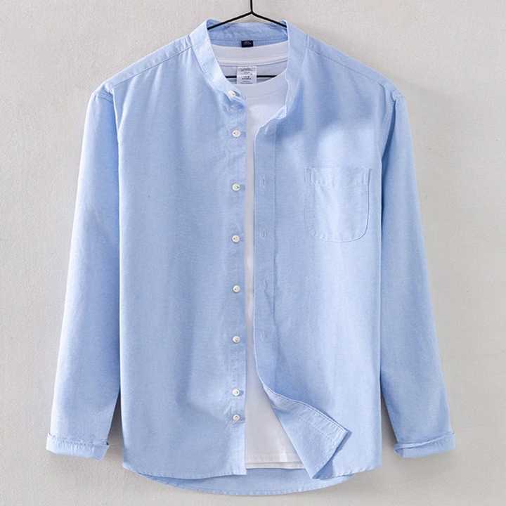 Men's Plain Oxford Shirts 