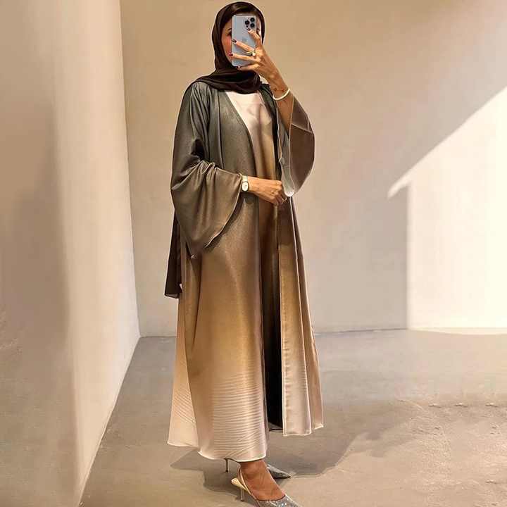 Ombre colored abaya 