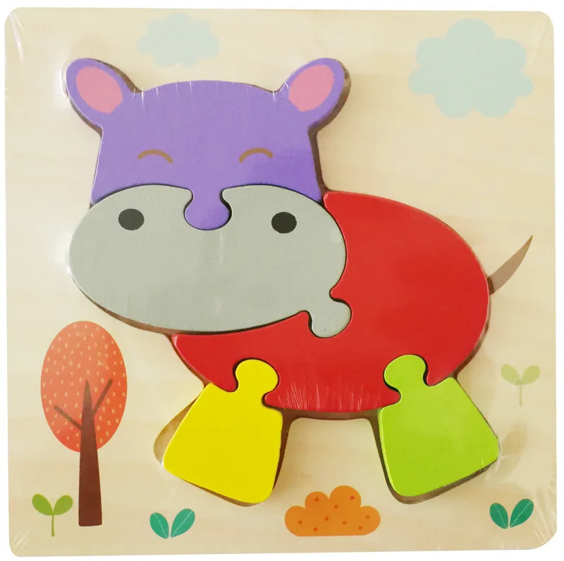 Educational games, wooden puzzles 