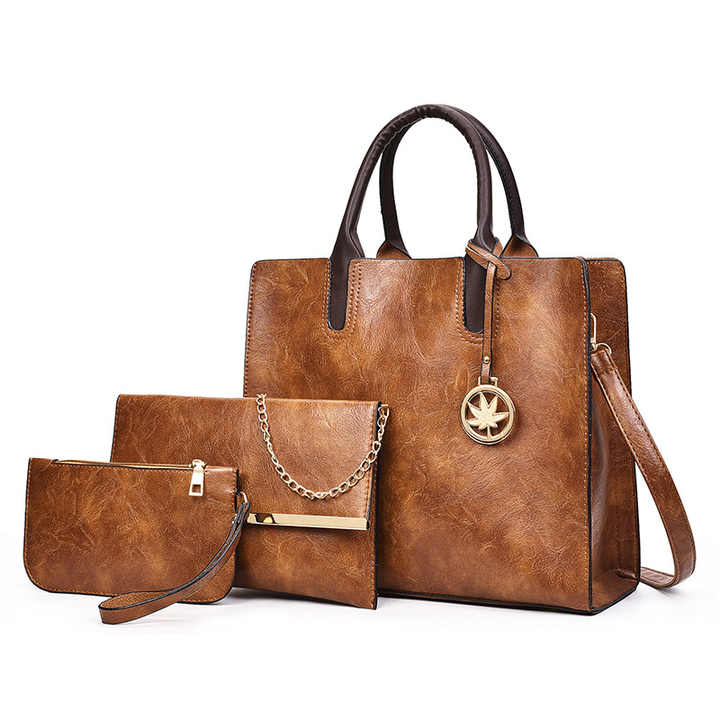 Retro Women's Bag Simple Large Capacity-Women's Shoulder Bag 