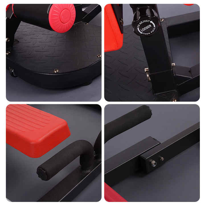 Multi-function abdominal and waist exercise machine. 